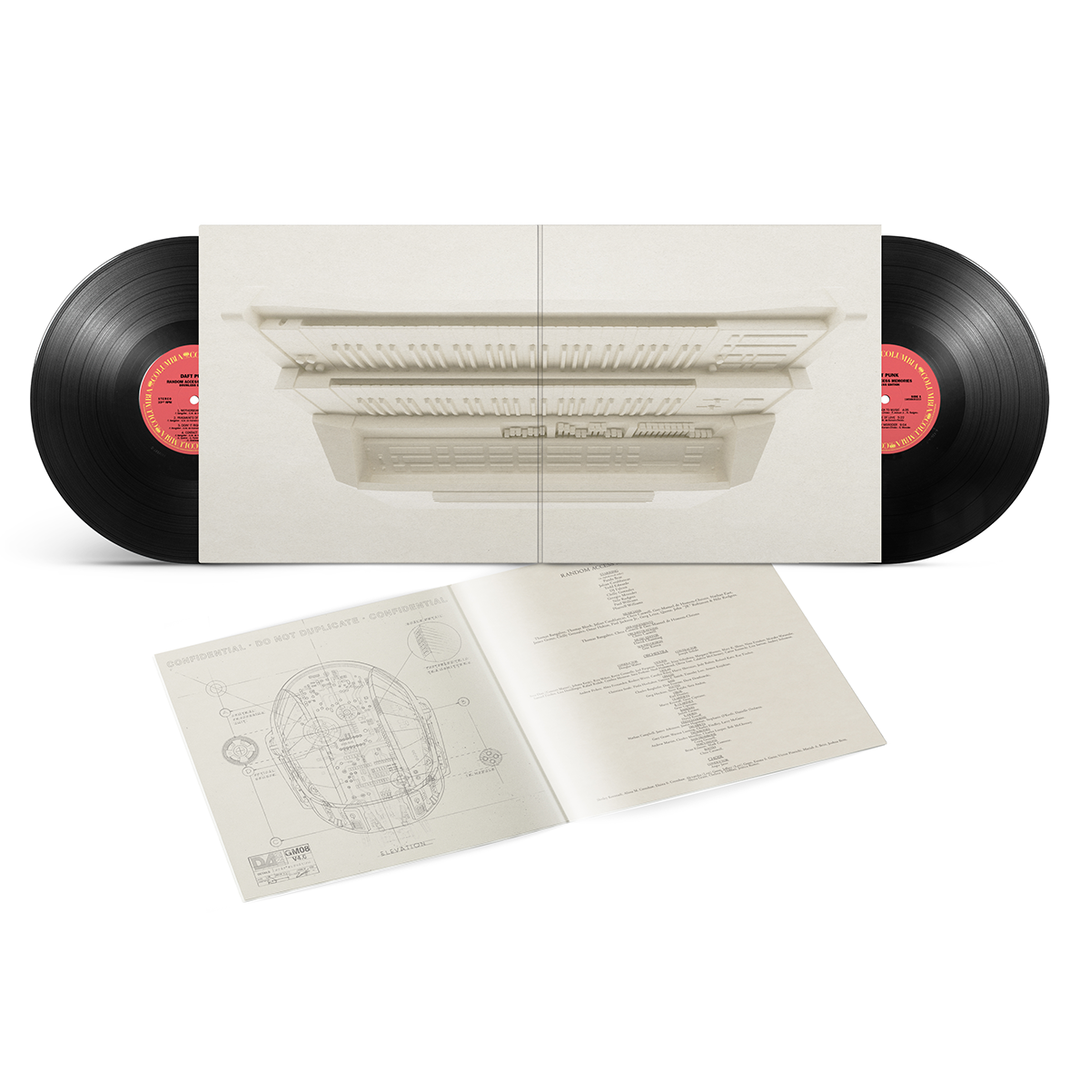 RANDOM ACCESS MEMORIES (DRUMLESS EDITION) 2-LP VINYL