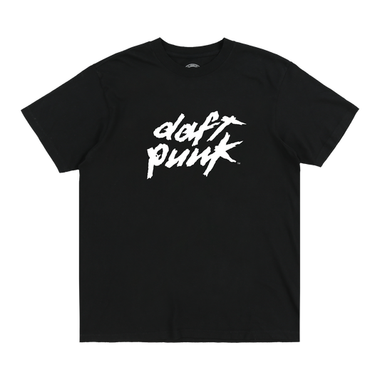 Black Daft Punk Logo Tee