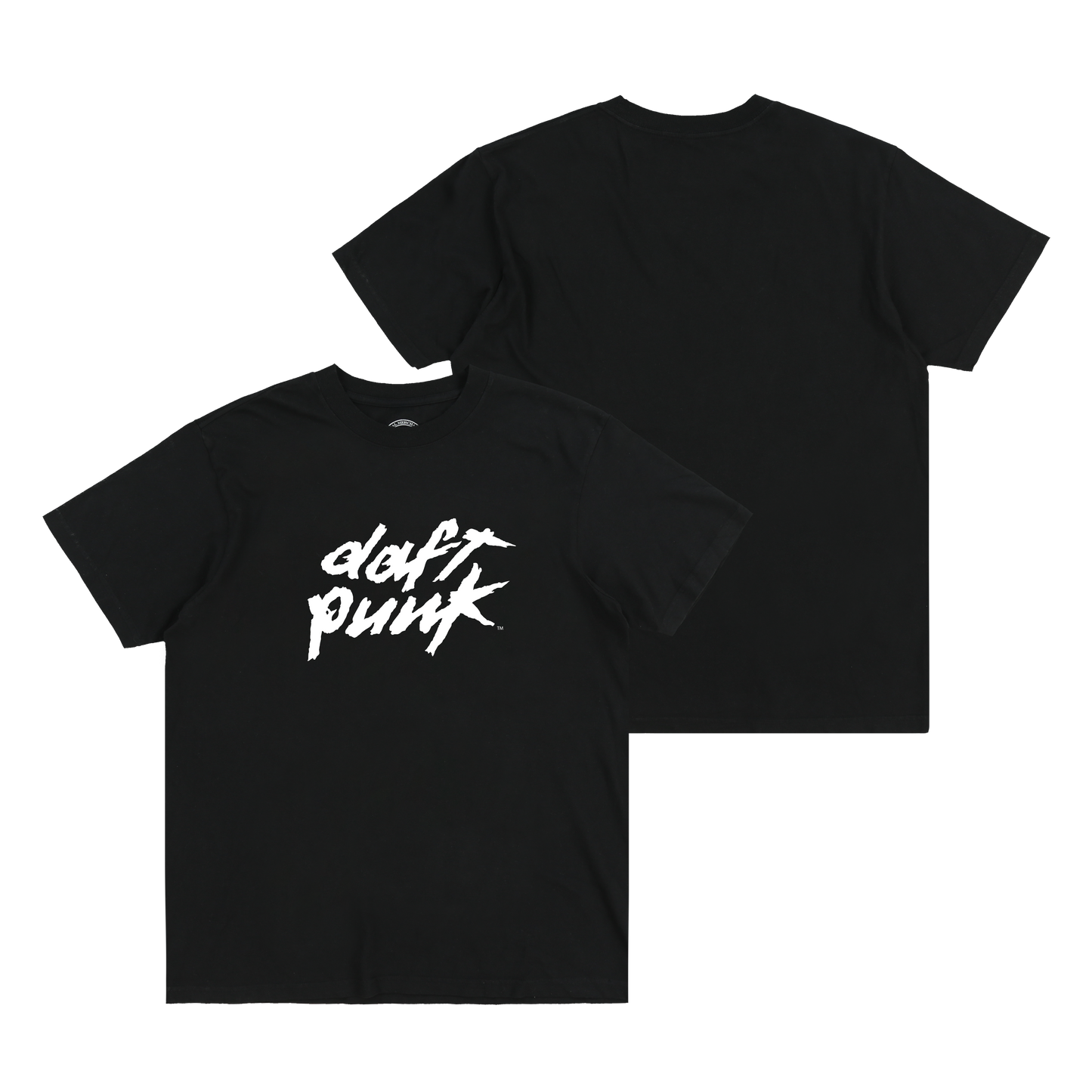 Black Daft Punk Logo Tee