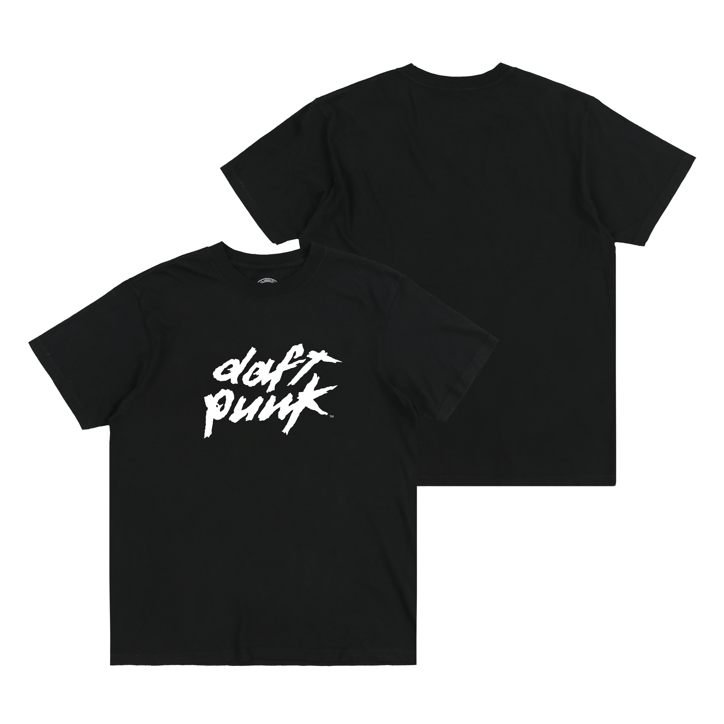Black Daft Punk Logo Tee | Daft Punk UK | Official Store